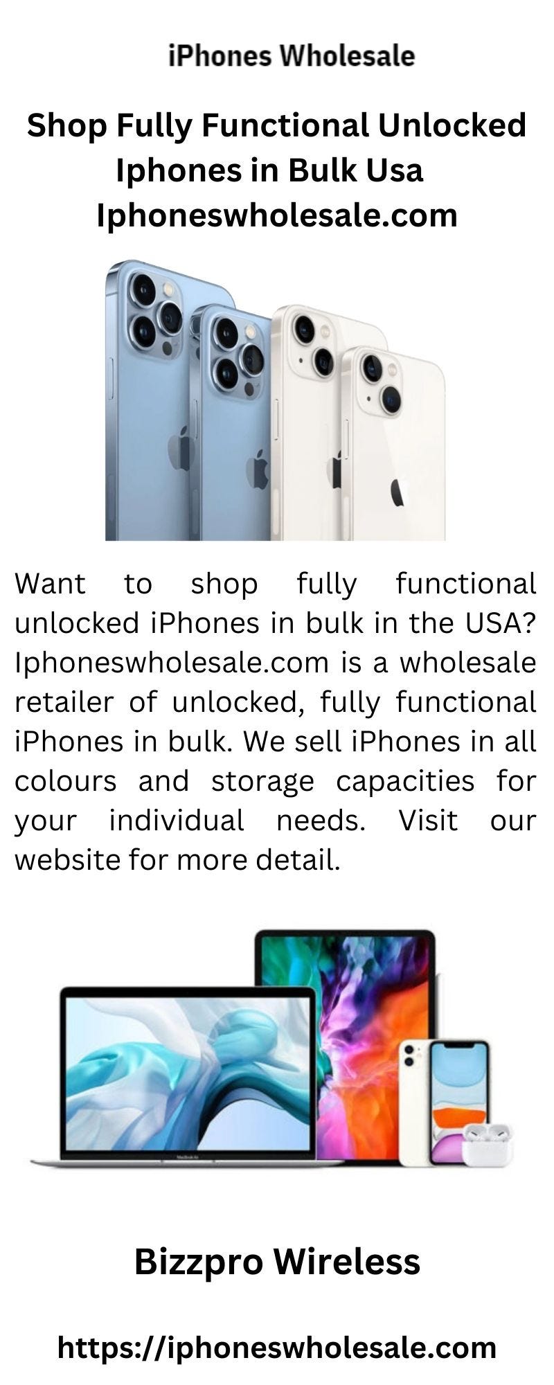 Selling Iphones In Large Quantities Iphones