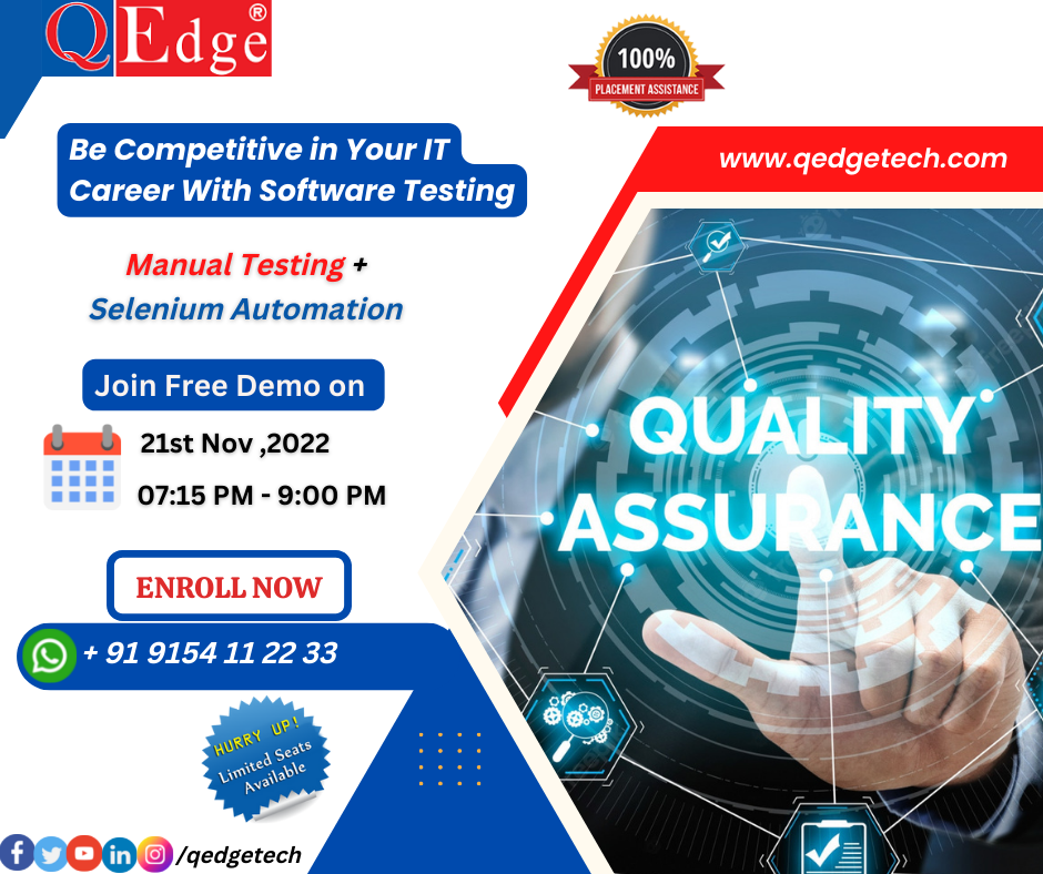 Software Testing Course Chandra Sekhar Medium