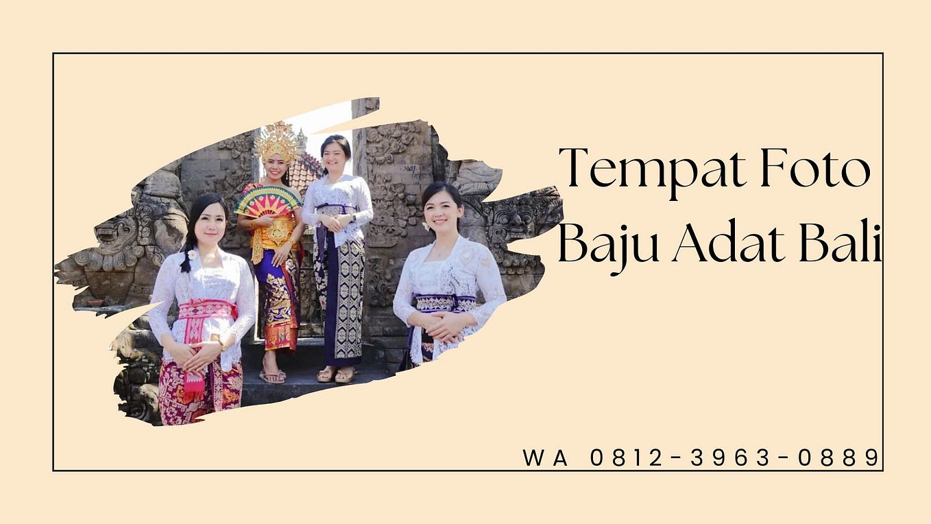 RECOMMENDED! WA 0812–3963–0889 | Studio Foto Wedding Adat Bali | by