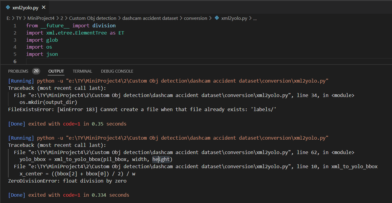 ZeroDivisionError: float division by zero Brother please help me with ...