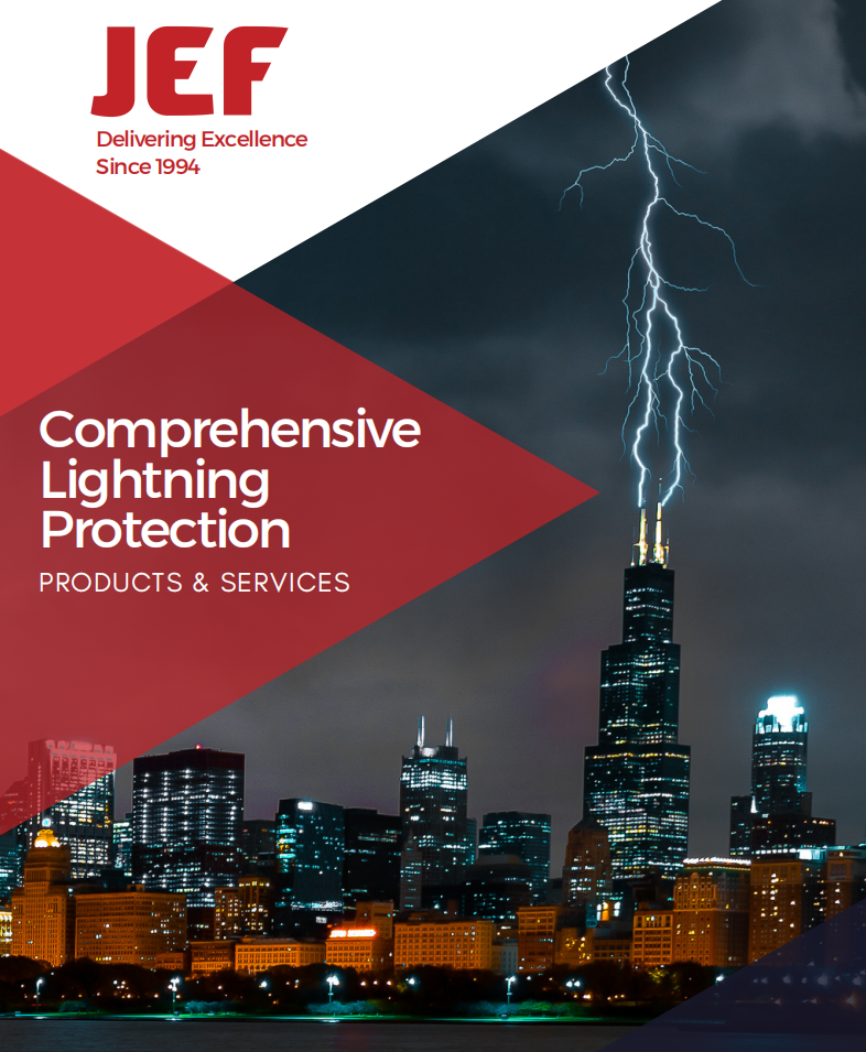 Installation of Lightning Protection System JEF Techno Solutions Pvt