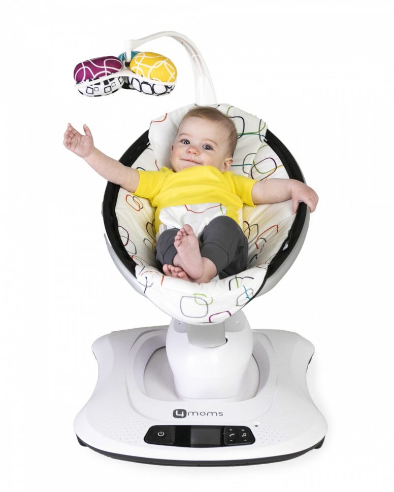 4moms mamaroo. The 4moms mamaRoo is a hightech baby… by Bevoj Dec