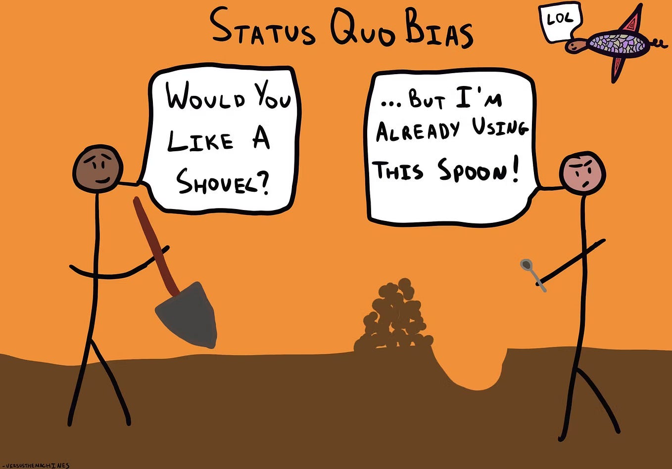 Breaking the status quo