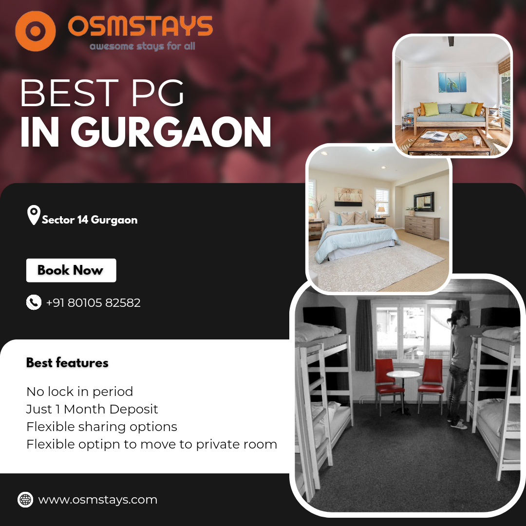 Exploring the benefits of living in a PG in sector 14 Gurgaon OSM