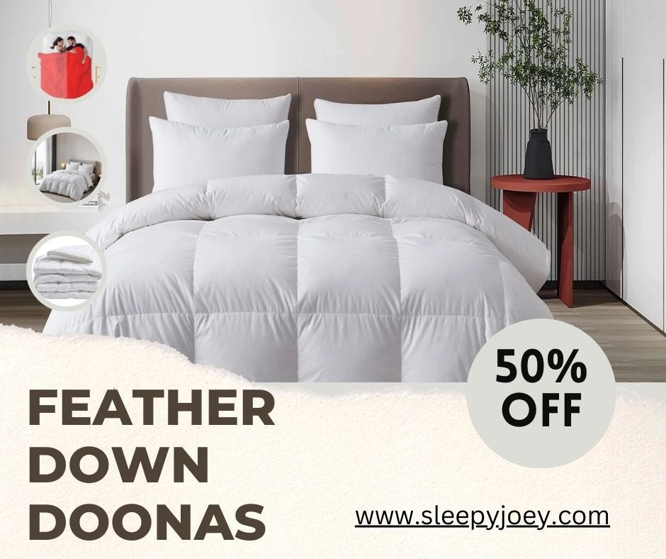 Buy AustralianMade Feather & Down Quilts Sleepyjoey Medium