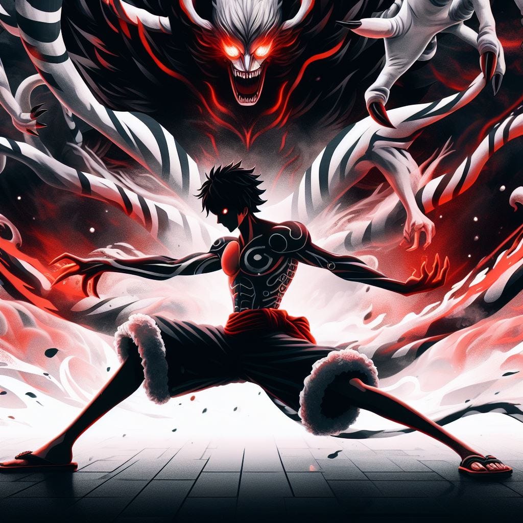 Monkey D. Luffy When You Lose All Your Friends , Only Revenge Is Left “One Piece” by MORZAT