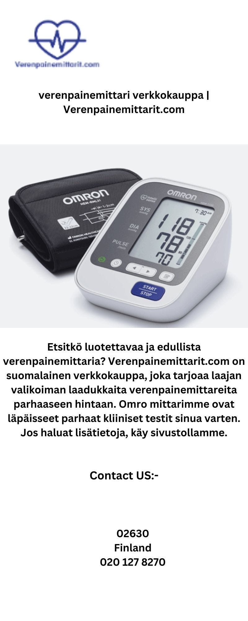 omron verenpainemittari | Verenpainemittarit.com - Verenpainemittarit -  Medium