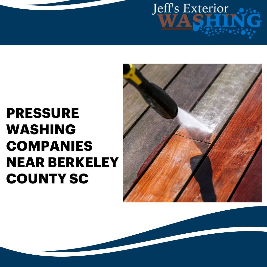 Professional Pressure Washing in Charleston, SC Jeff’s Exterior