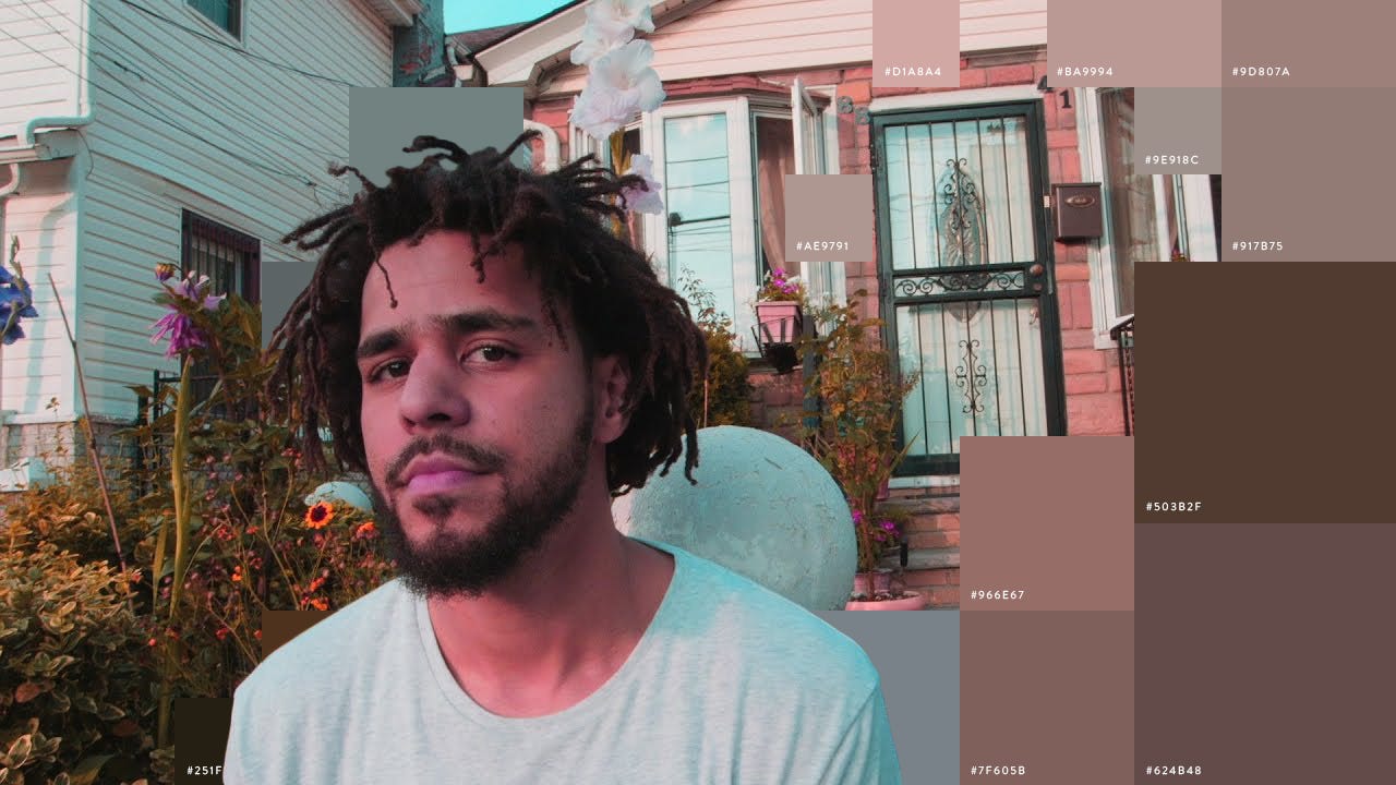 The Evolution of J. Cole through Color, by Caleb Roenigk