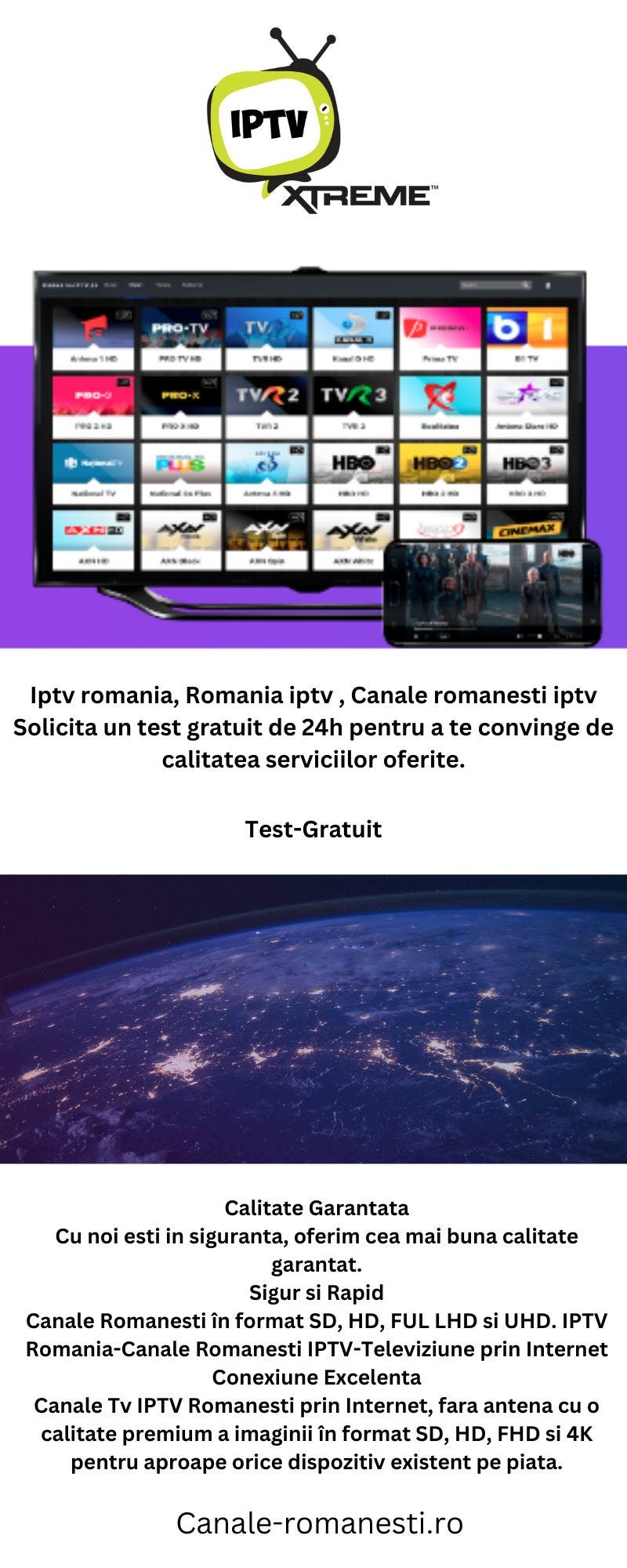 Explorarea canalelor IPTV românești: poarta ta spre divertisment | by Canale  Romanesti | Sep, 2023 | Medium