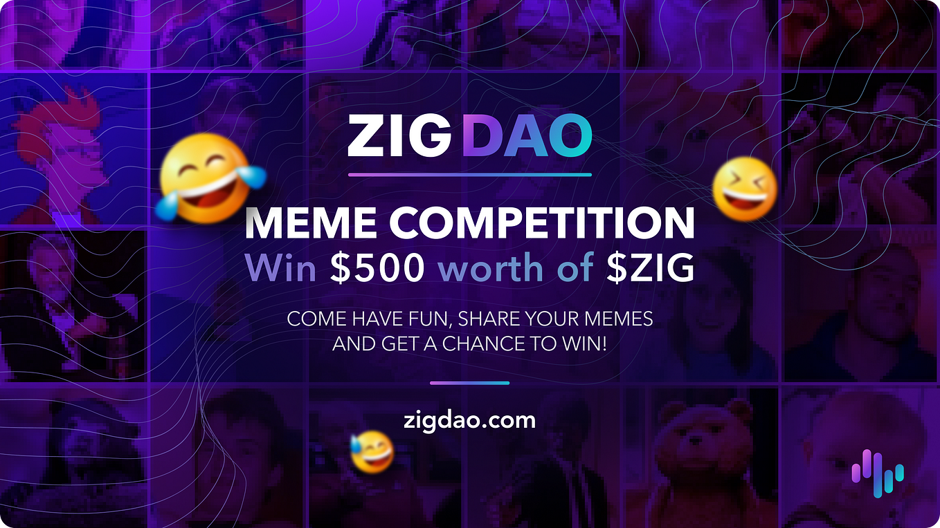 ZIGDAO Meme Competition — $500 worth of $ZIG to winners!