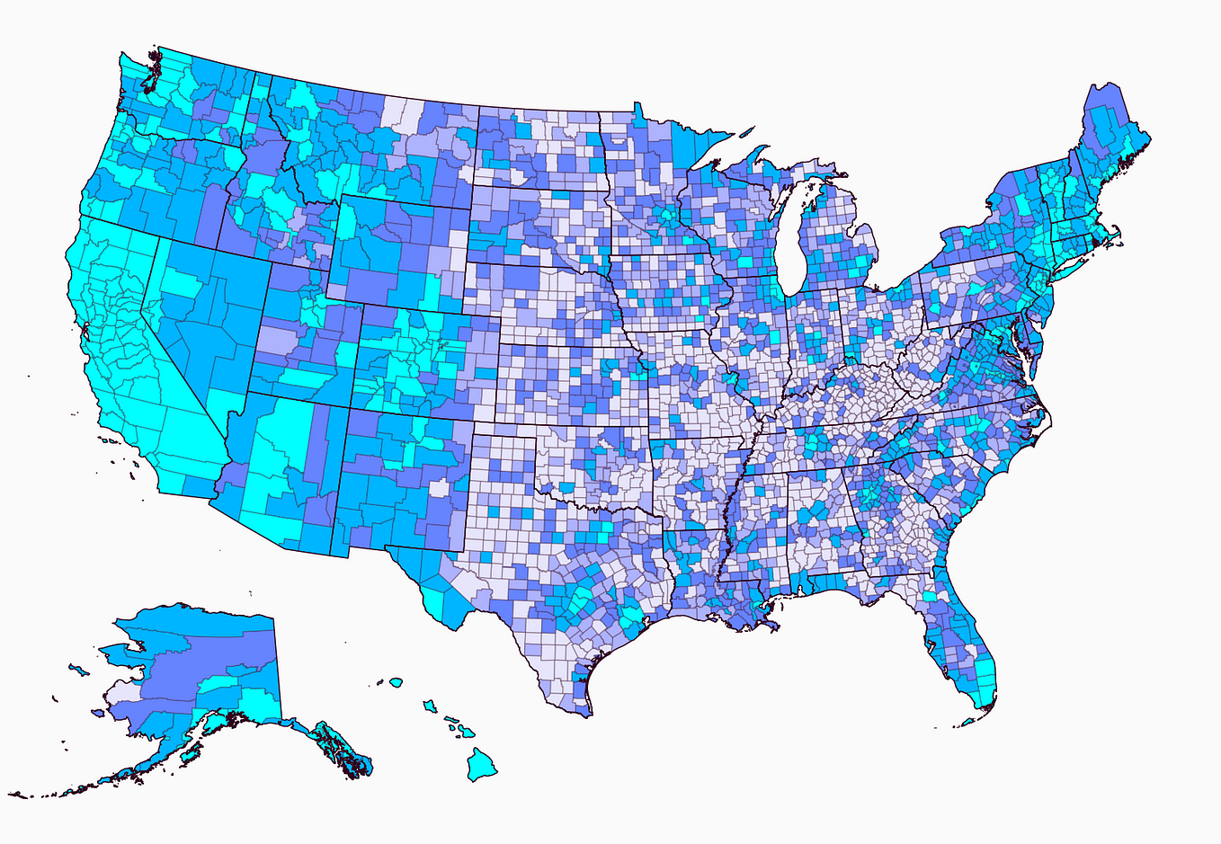 Making Colored Country Maps with Real Data Using Matplotlib and ...