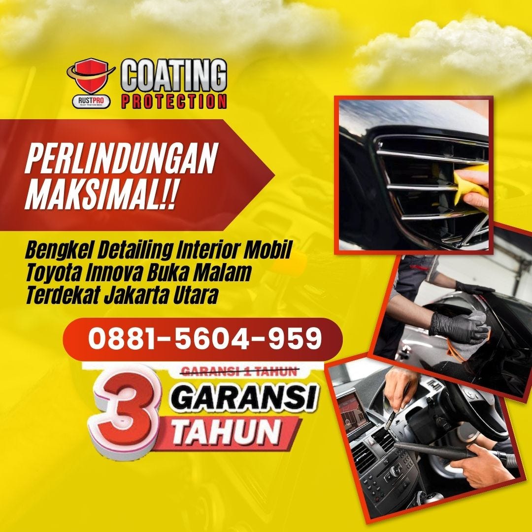 Ini Dia Bengkel Anti Karat Mobil Toyota Avanza Buka Malam Terdekat