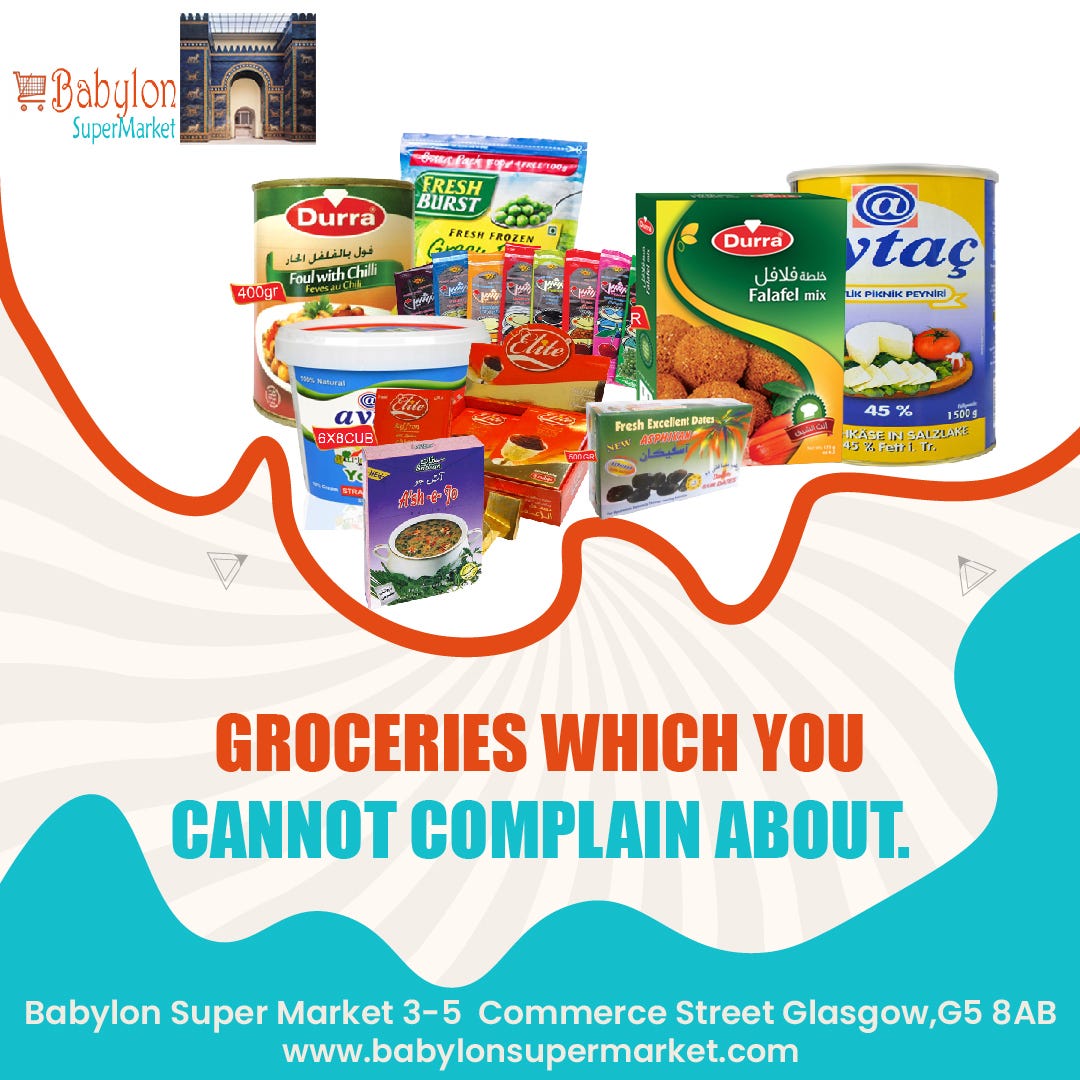 Dairy Halal Products in Glasgow — Babylon Supermarket by