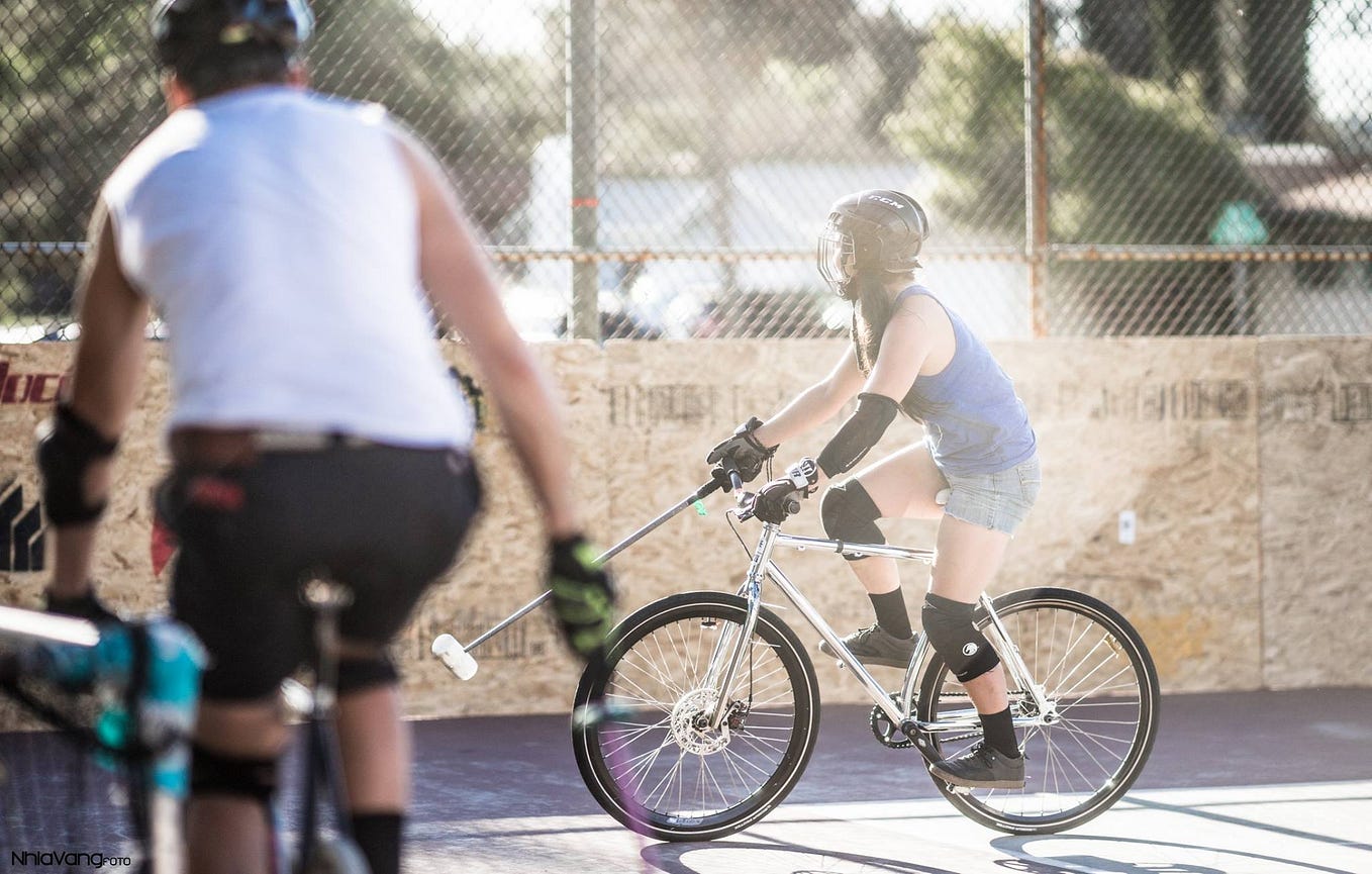 The 5 most important rules every new bike polo player needs to know by Jennifer Spencer The