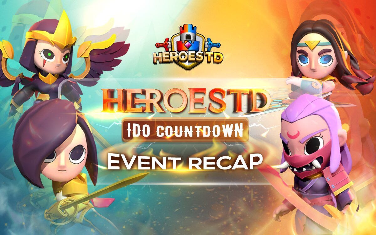 HeroesTD GIVEAWAY — 1 LUCKY SLOT TO BE WHITELISTED TO BUY AN NFT BOX