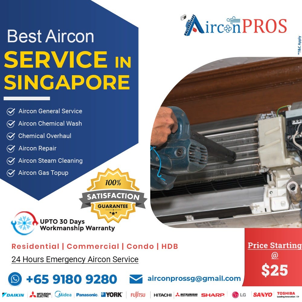 Best Aircon servicing in Singapore airconpros singapore Medium