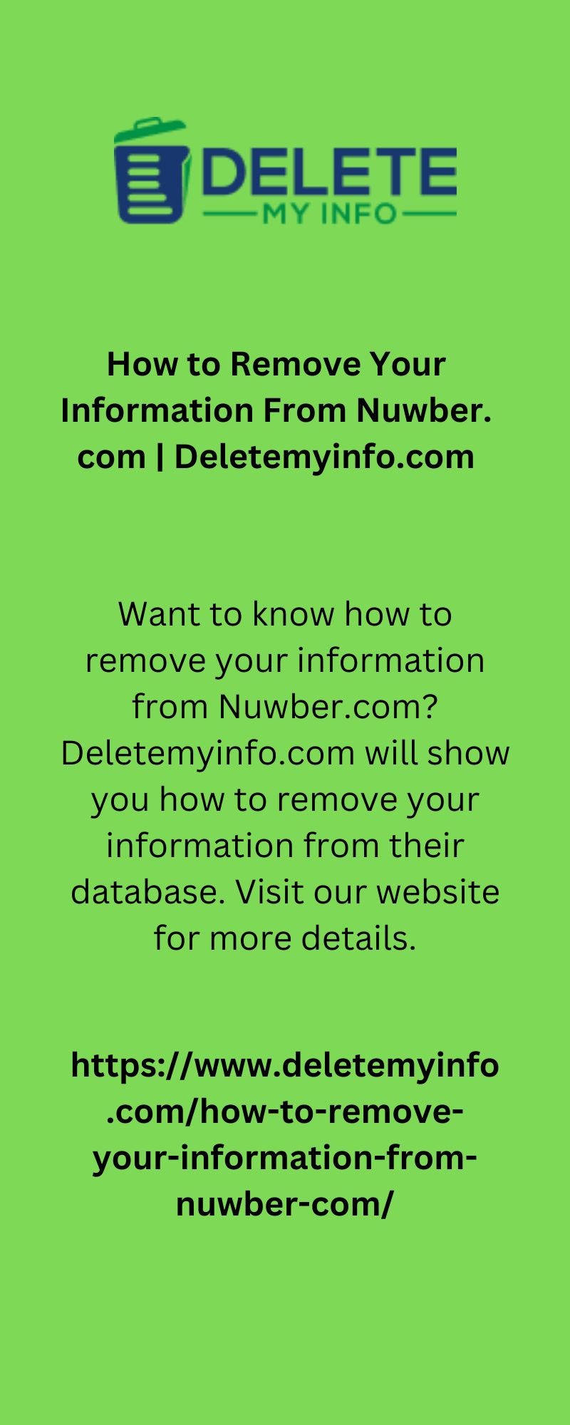 Take Help Best site To Remove Personal Information from Nuwber by