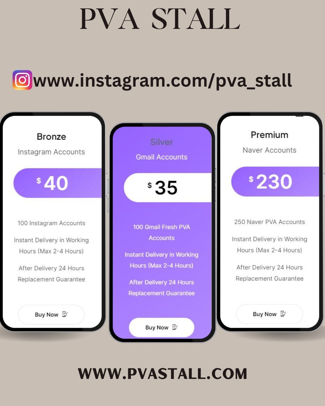 Buying aged Instagram accounts — PVA Stall | by Pvastall | Medium