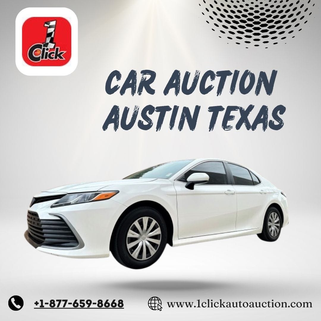 Best Public Auto Auction Deals in Austin by Tanuj Mishra Mar, 2024