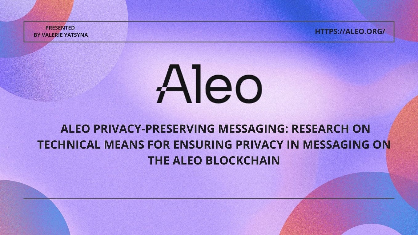 Aleo Secure Hardware Integration A Review of Technical Methods for