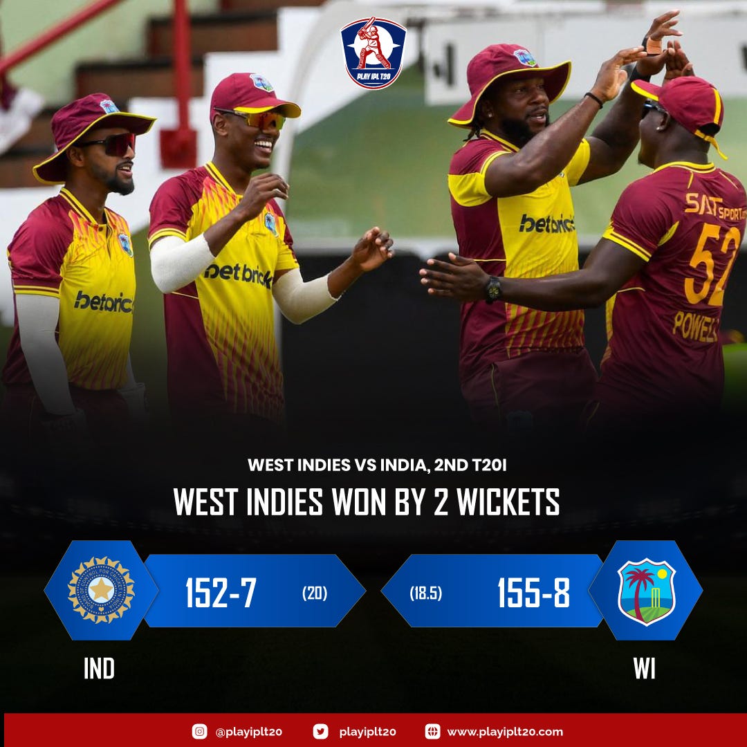 India Vs West Indies, 1st ODI Match Report Update 2023 - Play IPL T20