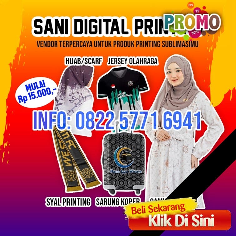 DIGITAL WA. 082257716941, JASA kain shakila printing Pariaman