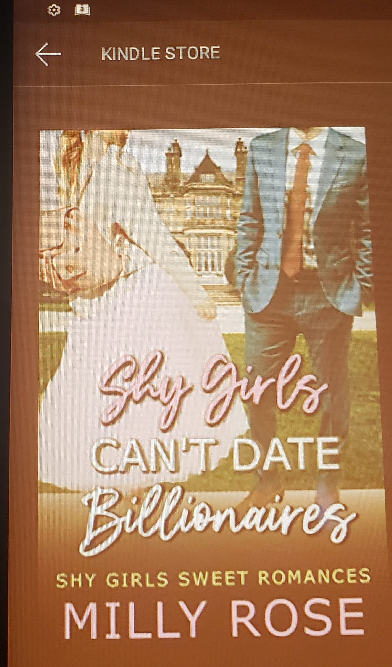 Shy Girls Cant Date Billionaires by Milly Rose | by Dcwils Not-So-Secret  Diary | Medium