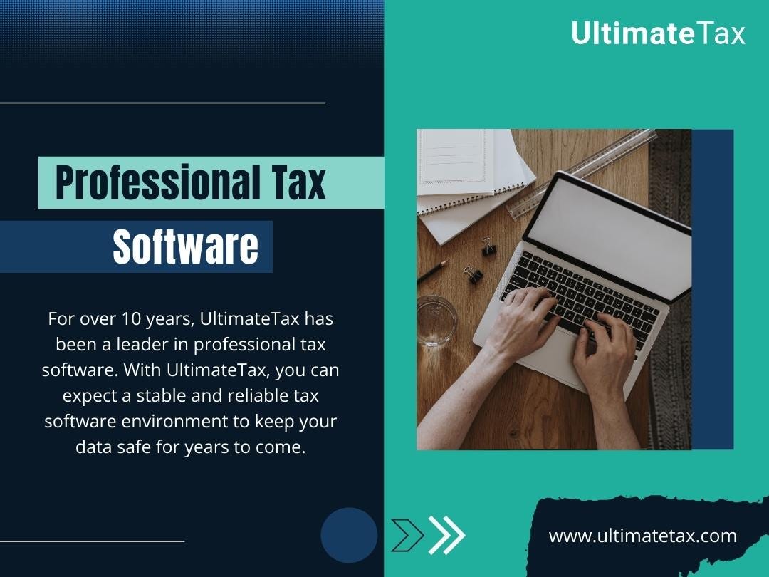 Pro Tax Software UltimateTax Medium