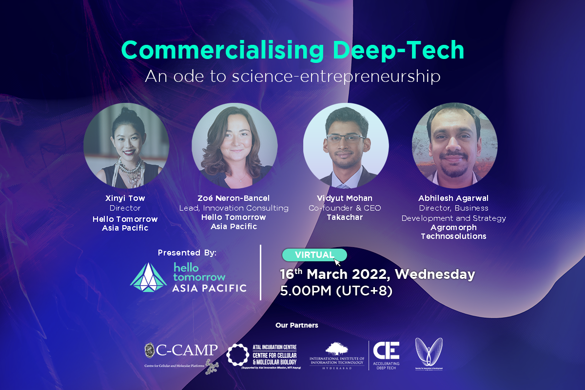 Commercialising Deep Technologies: An Ode to Science-Entrepreneurship