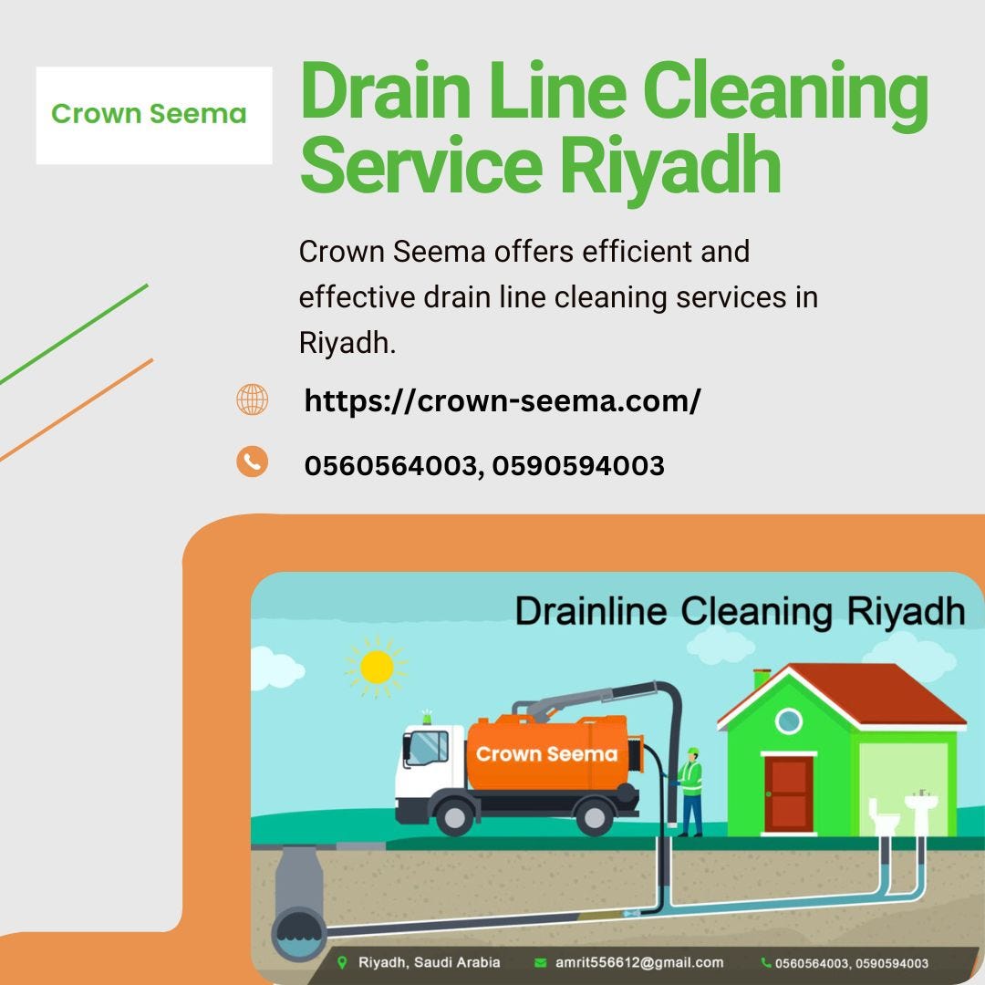 Drain Cleaning Services in Riyadh Crown Seema Medium