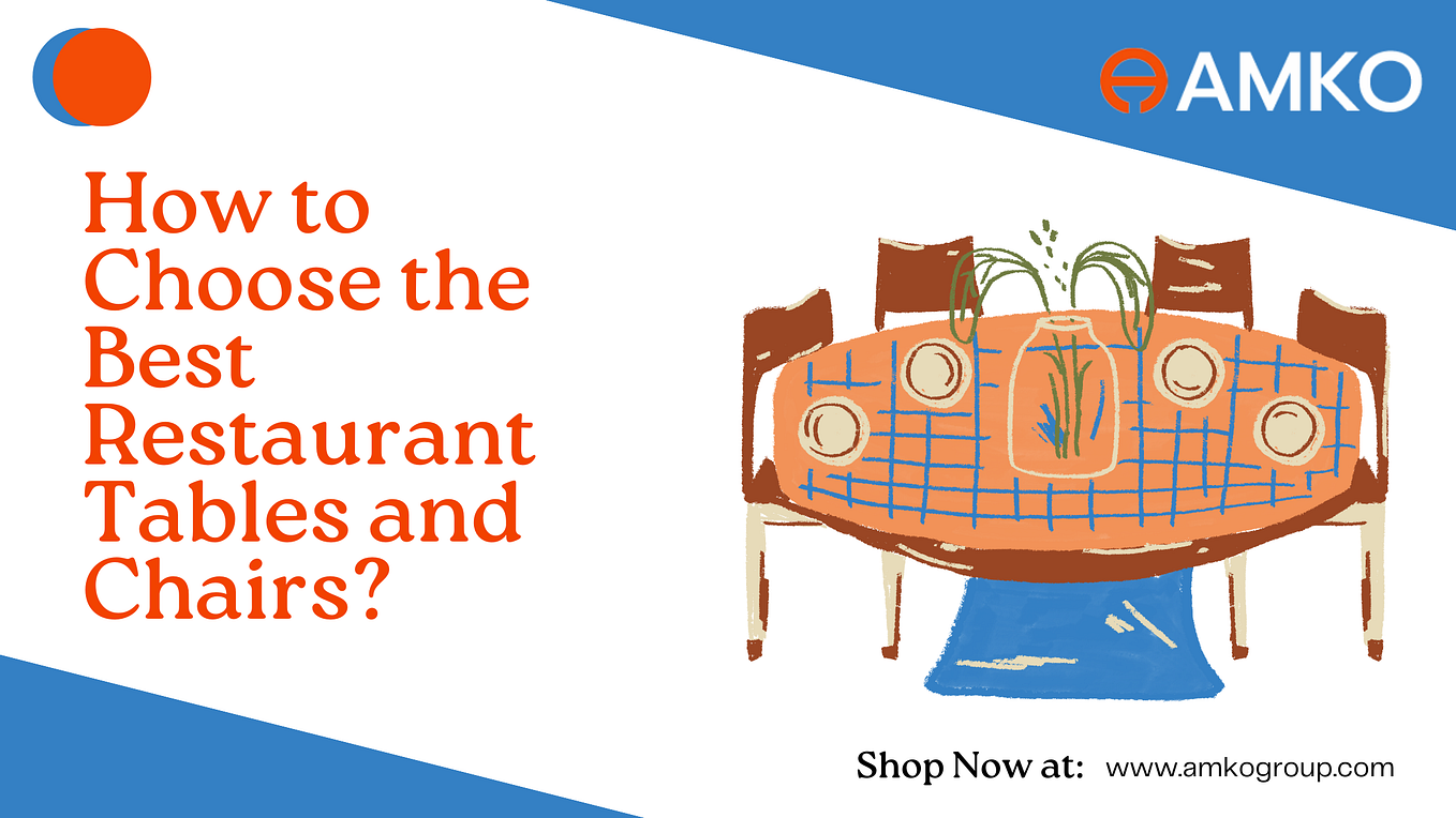 How to Choose the Top Restaurant Table Bases for Your Needs by AMKO