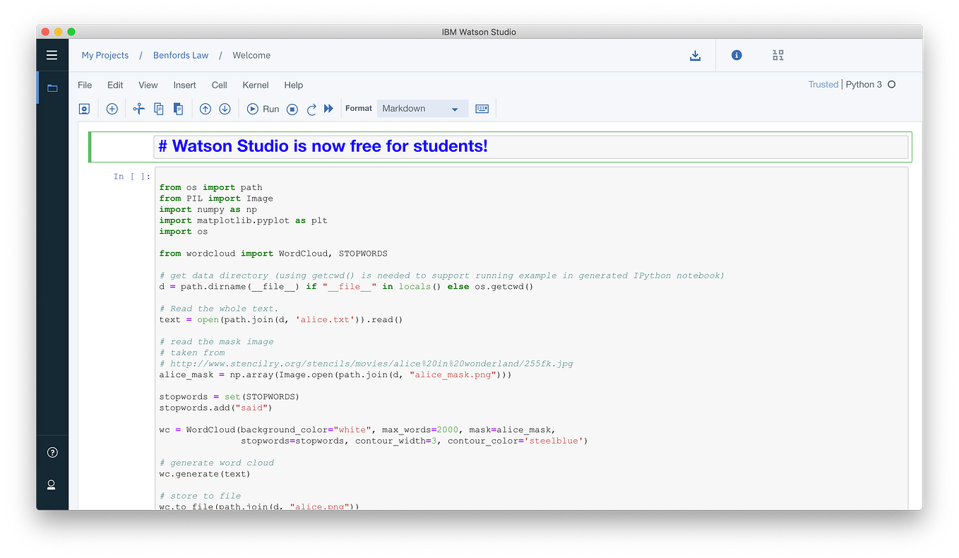 IBM Watson Studio is Coming to Your Desktop | by Doug Stauber | Medium