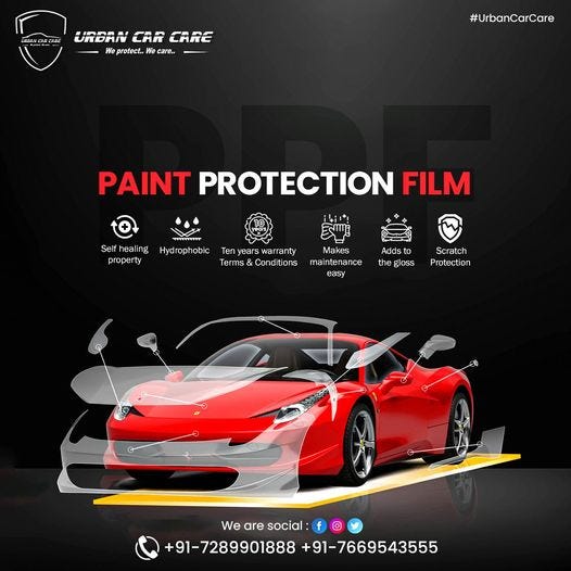 Enhance and Protect Your Vehicle with Top-Quality PPF Coating in Ghaziabad  | by Urbancarcareindia | Medium