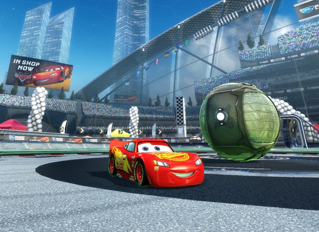 Lightning McQueen is Now Available in Rocket League - Insider Gaming