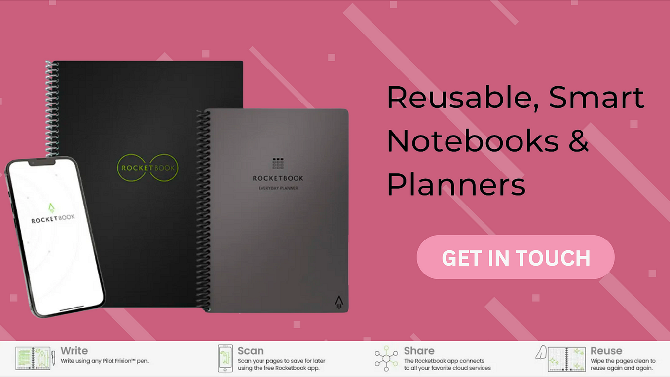 Everyday Planner, Reusable & Eco-Friendly