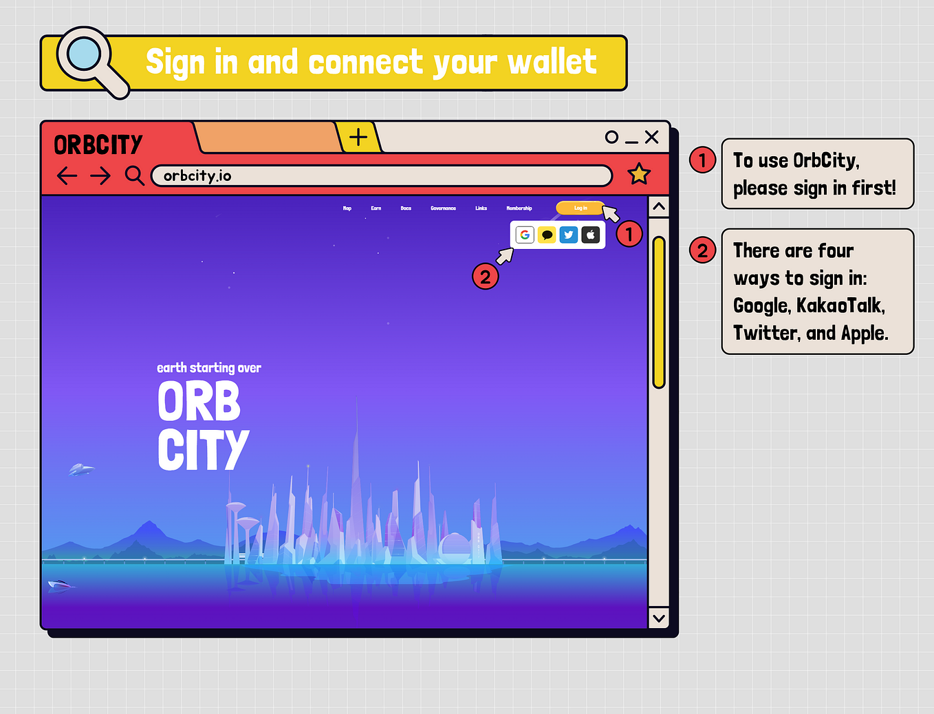 Orbcity Game Guide to Play and Earn ORB Crypto Tokens