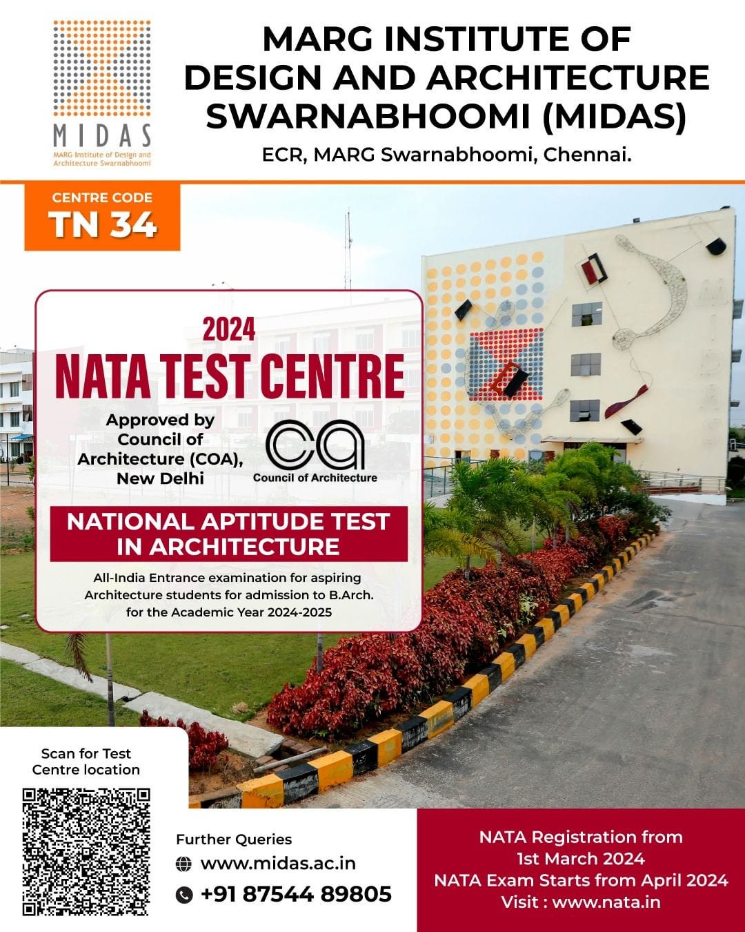 Colleges for Architecture in Chennai MIDAS Architecture College in Chennai by Neelesh Kumar