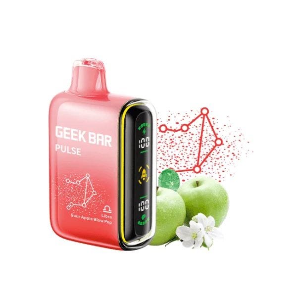 Grape Lemon Geek Bar Pulse 15000 Puffs Disposable Vape ...