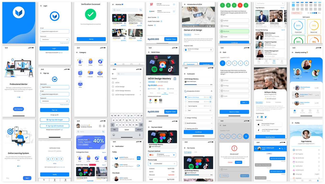 UI/UX Case Study: Skilvul Mentor On Demand — Mentoring Service Website ...
