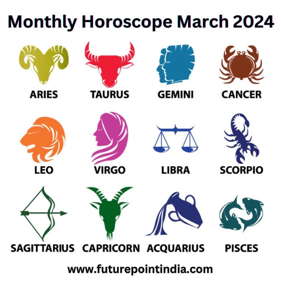 Your Monthly Horoscope for April 2024 by Zodiac Sign by Indian