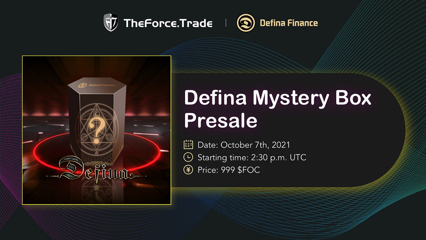 TheForce.Trade X Defina: Mystry Box Sale Info