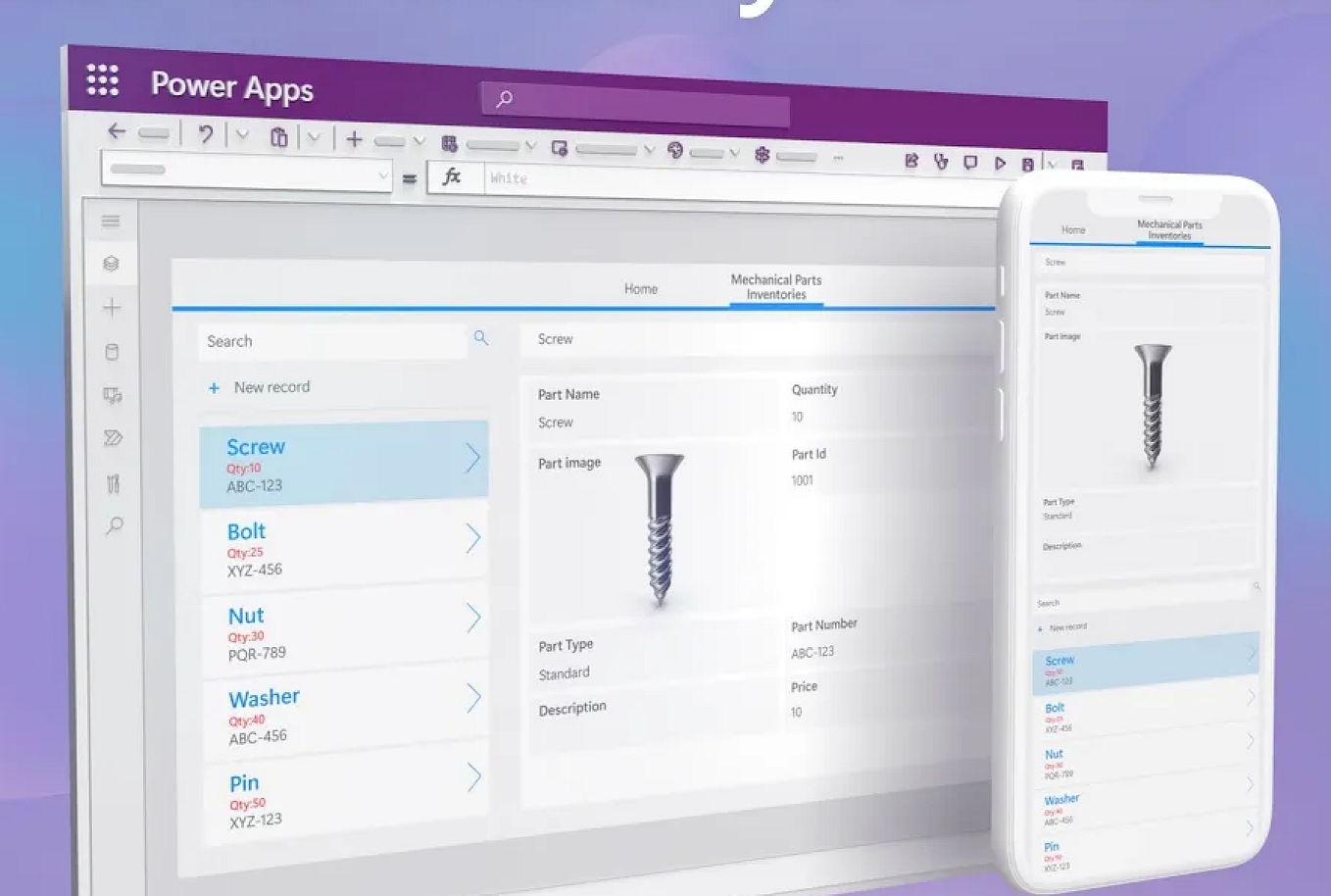Part 2 — How to build your first app using Power Apps | by Mechanics ...