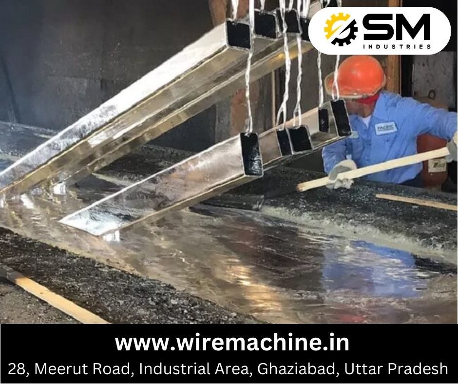 Hot Dip Galvanizing Plant Manufacturers & Suppliers in India Vishi