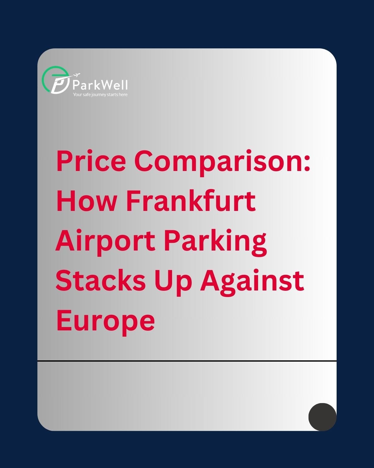 Valet Parking Flughafen Frankfurt Vergleich