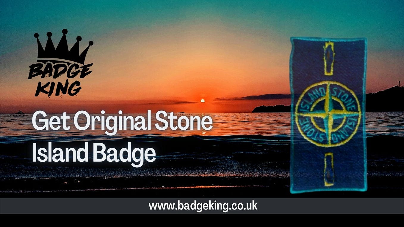 Limited Edition Stone Island Badge in the UK - Badgeking - Medium