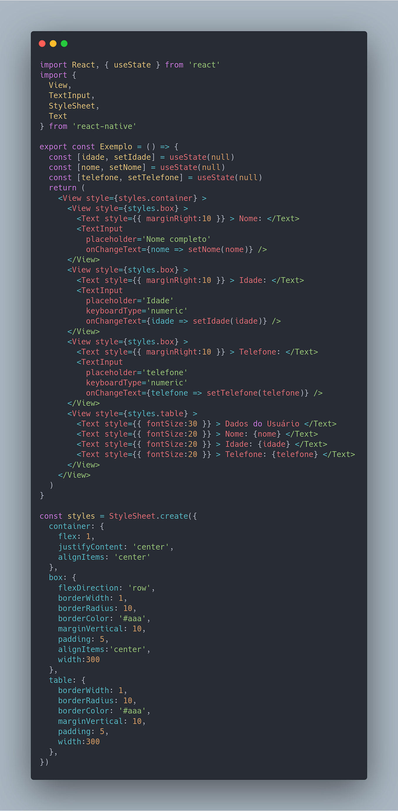 Comunicação entre Componentes usando Callback Functions em React Native ...