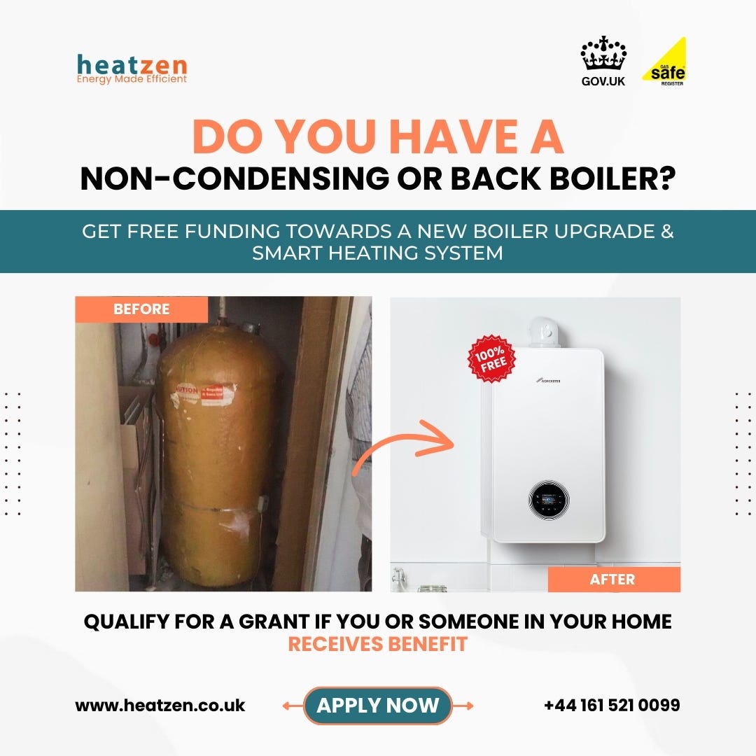 Reduce your heating bills and keep your house warm with free boiler
