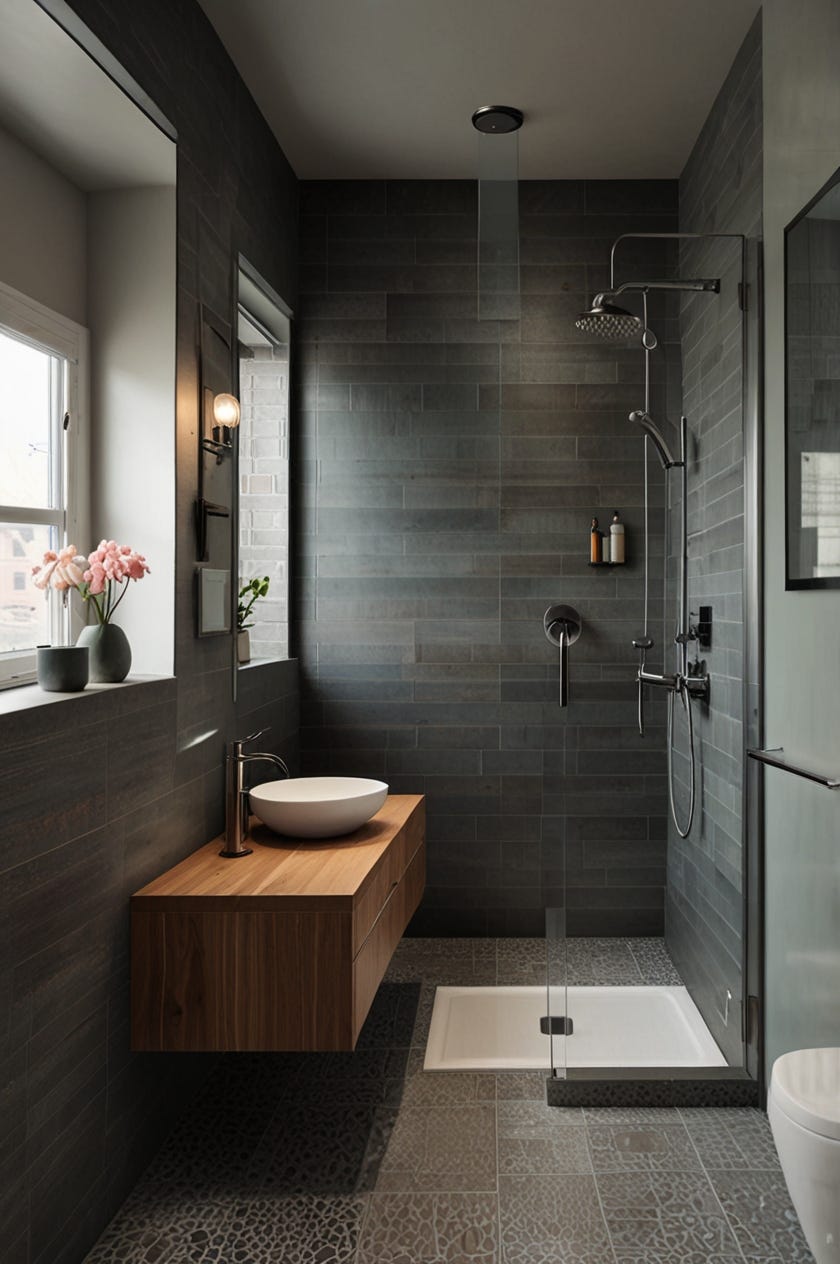 Small Bathroom Ideas on a Budget with Efficient Showers