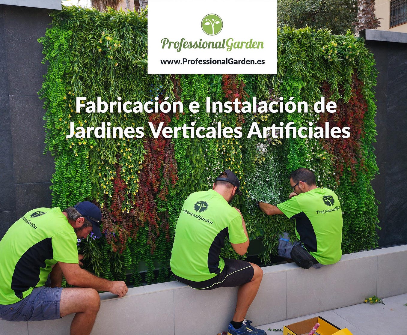 ¿Qué es un Jardin Vertical Artificial
